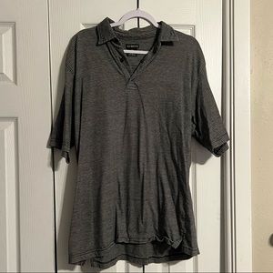 George striped polo
